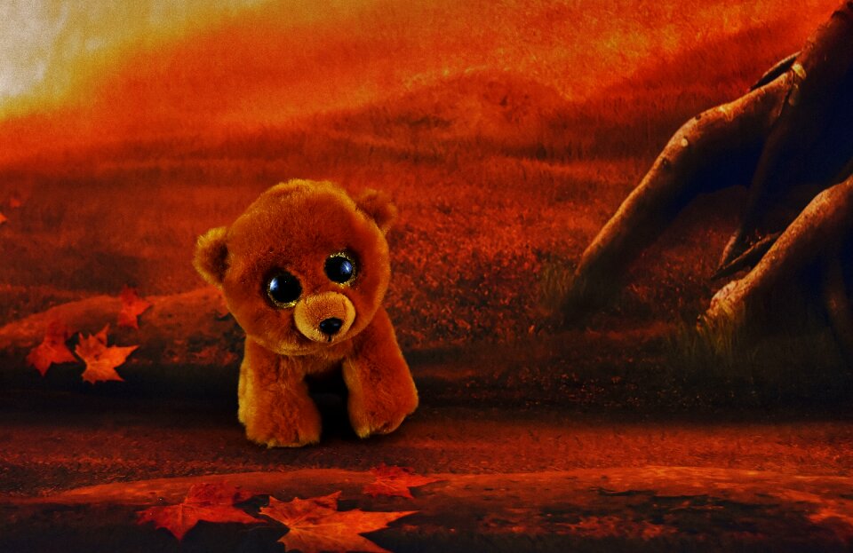 Soft toy funny teddy bear