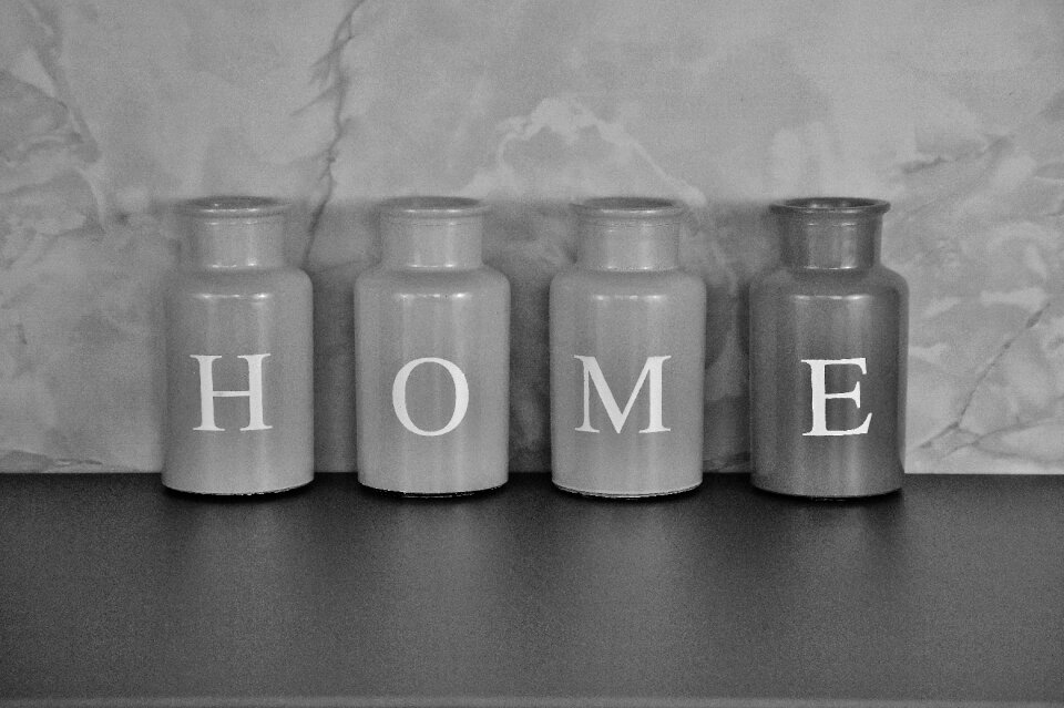 Vases colorful glass