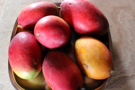 Fruit manga fruit bowl photo