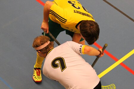 Indoors sports match