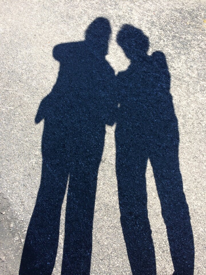 Daughter person silhouette
