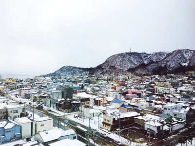 Mountains snow winter