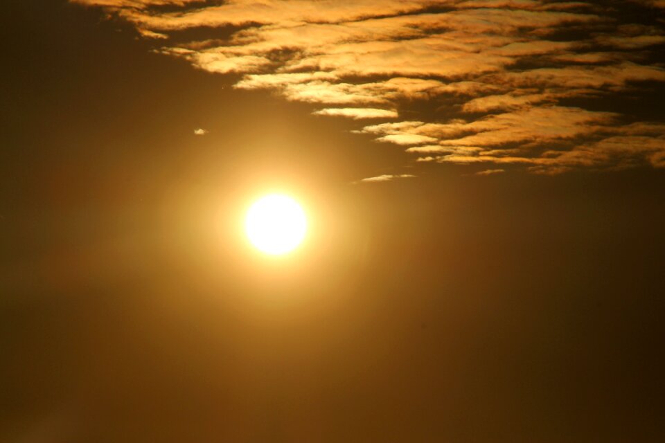 Sky red shine