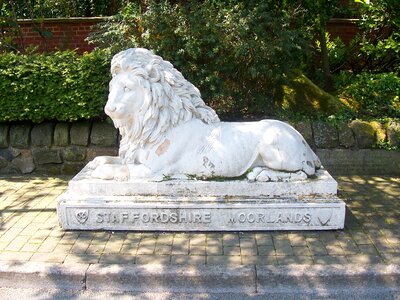 Stone statue photo