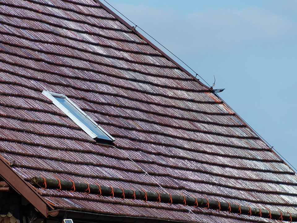 Roof windows old powder skirt