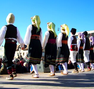 Traditional costume dance culture photo