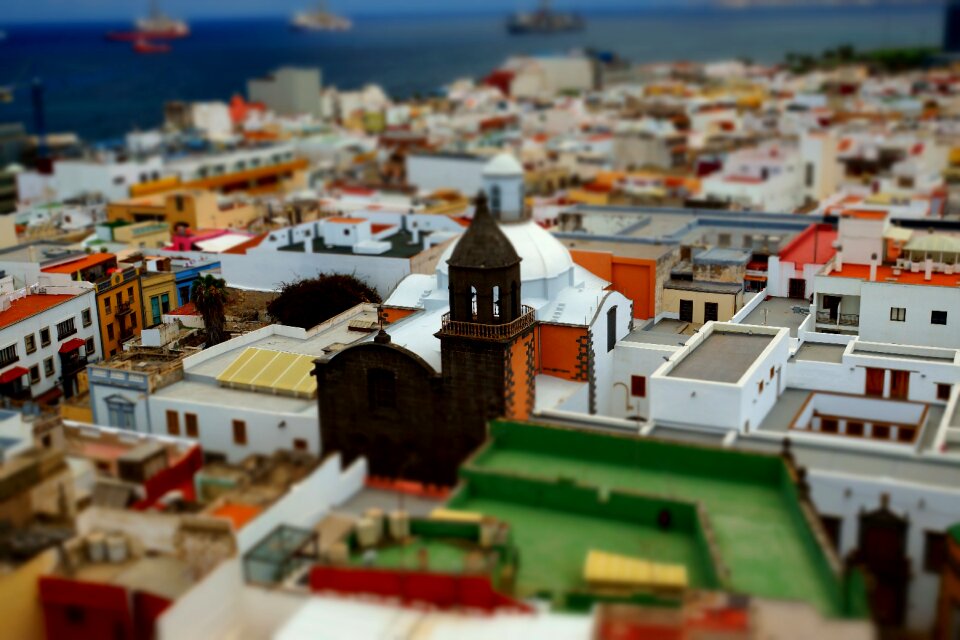 Buildings panorama streets