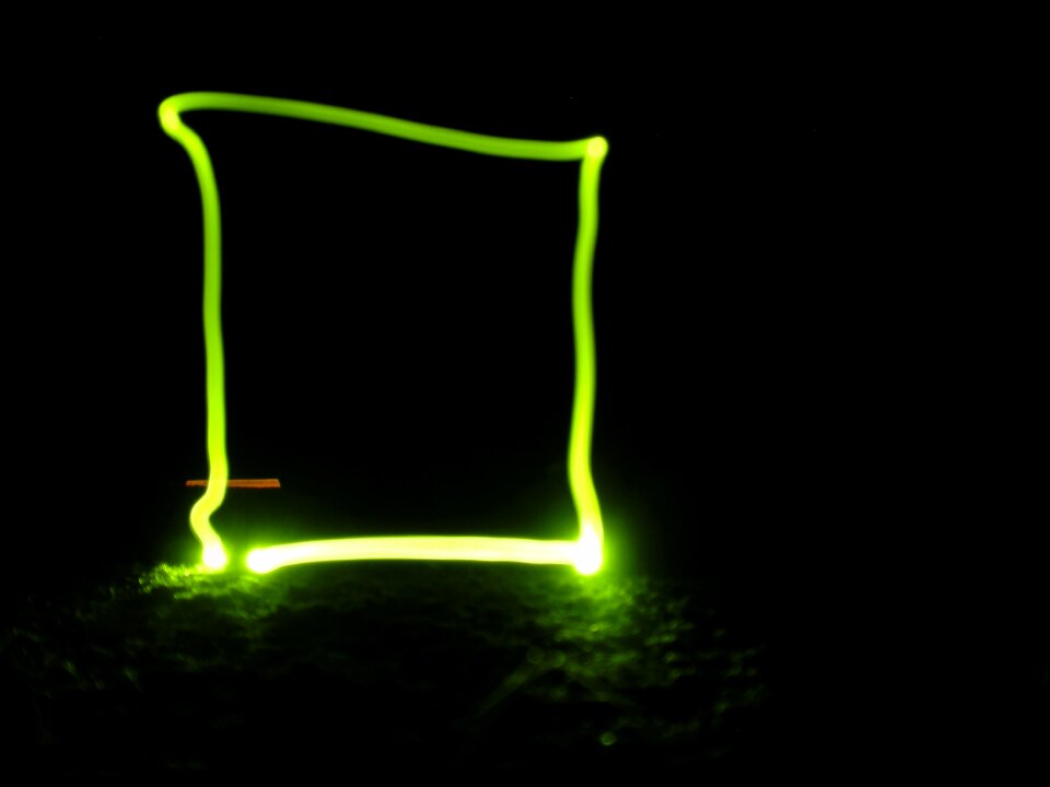 Bright light shape