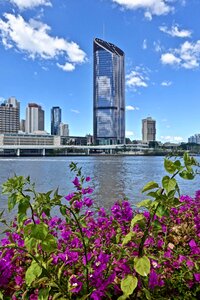 Brisbane river skyline