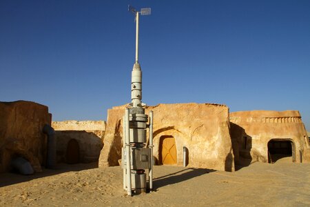 Landscape sand star-wars photo