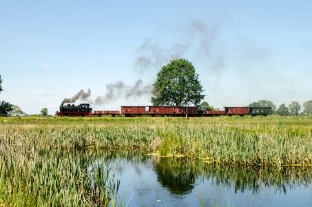 Railway loco nostalgic photo