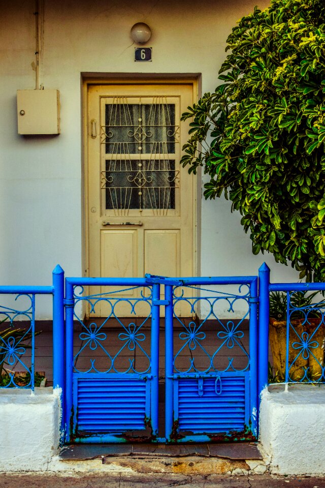 Gate entrance vintage