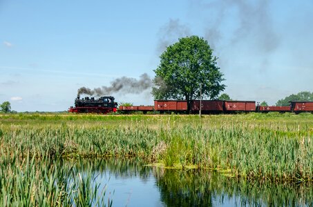 Railway loco nostalgic photo