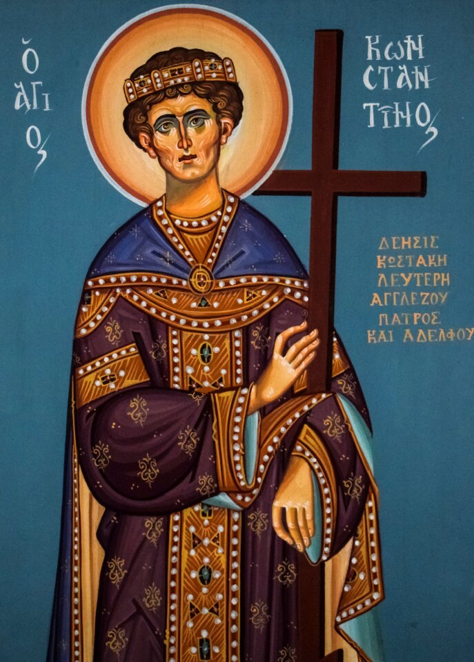 Church iconography painting