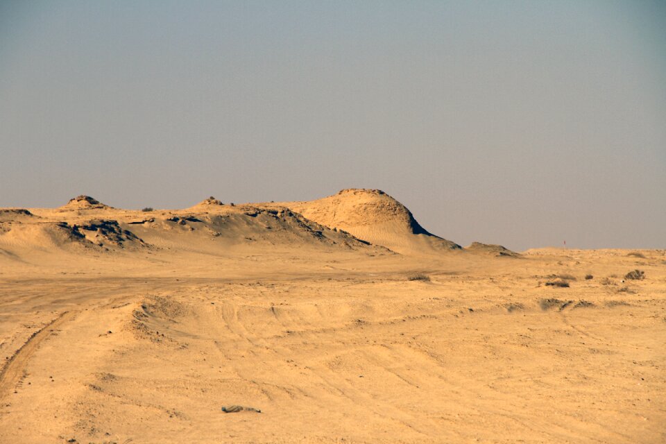 Nature landscape sand