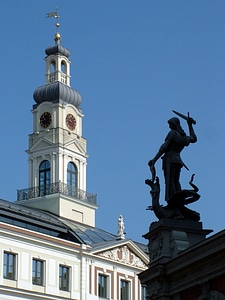 Riga building town hall photo