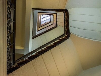 Staircase architecture interior design photo