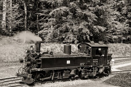Railway loco nostalgic photo