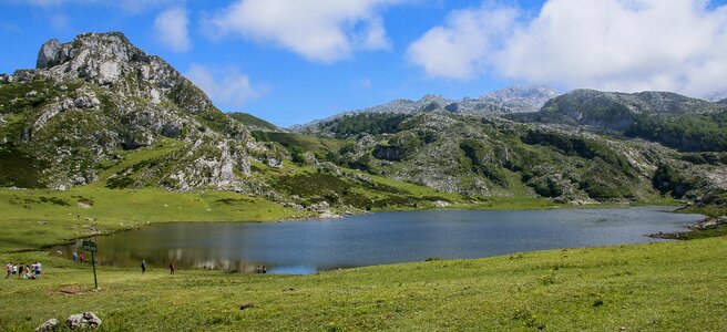 Mountains asturias mountaineering photo