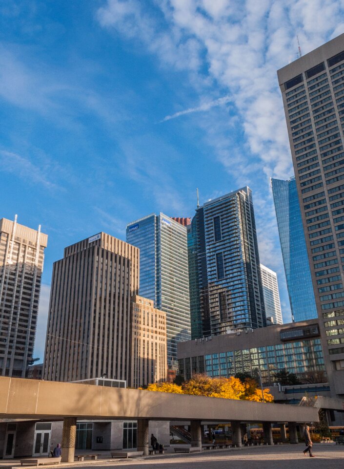 Downtown architecture canada photo