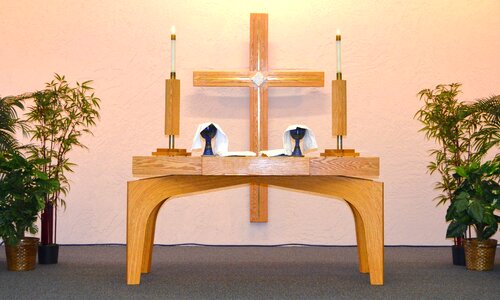 Communion candles religion