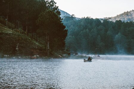 Vietnam da lat tuyen lam lake photo
