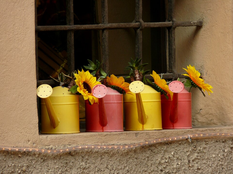 Window decoration bouquet