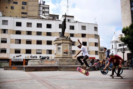 Cundinamarca city sun photo