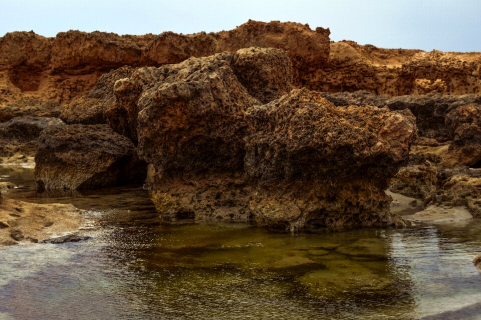 Beach landscape nature