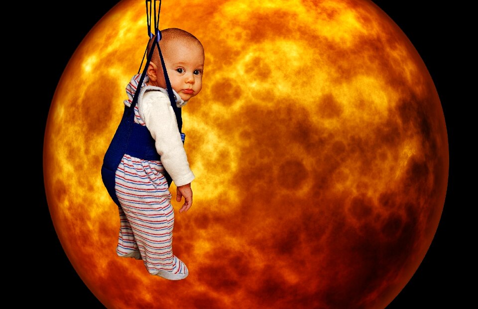 Moon depend cute