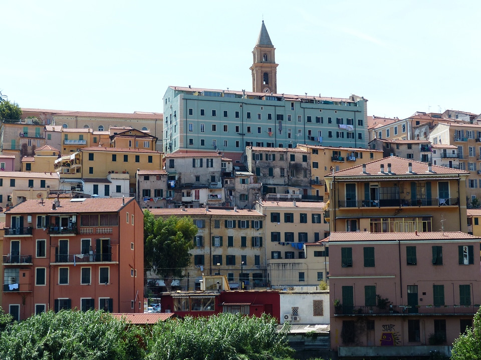 Houses city north italy
