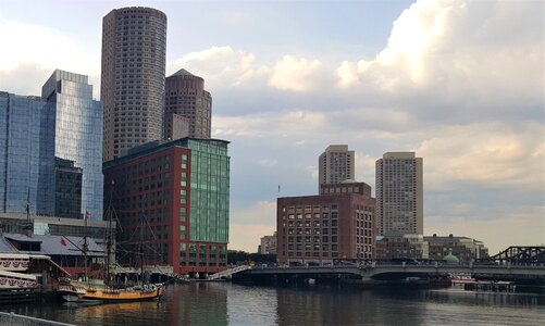 Boston pier massachusetts photo