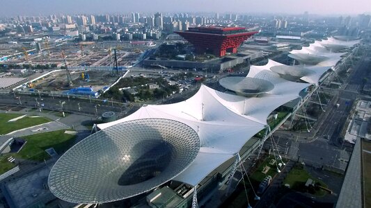 Shanghai expo site expo sources