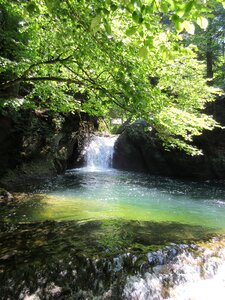 Eistobel waterfall bach photo