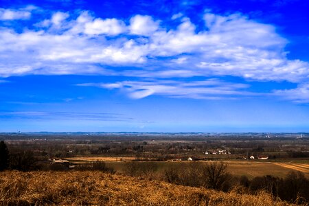 Blue sky blue nature