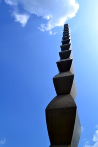 Vertical infinity column brancoveanu photo