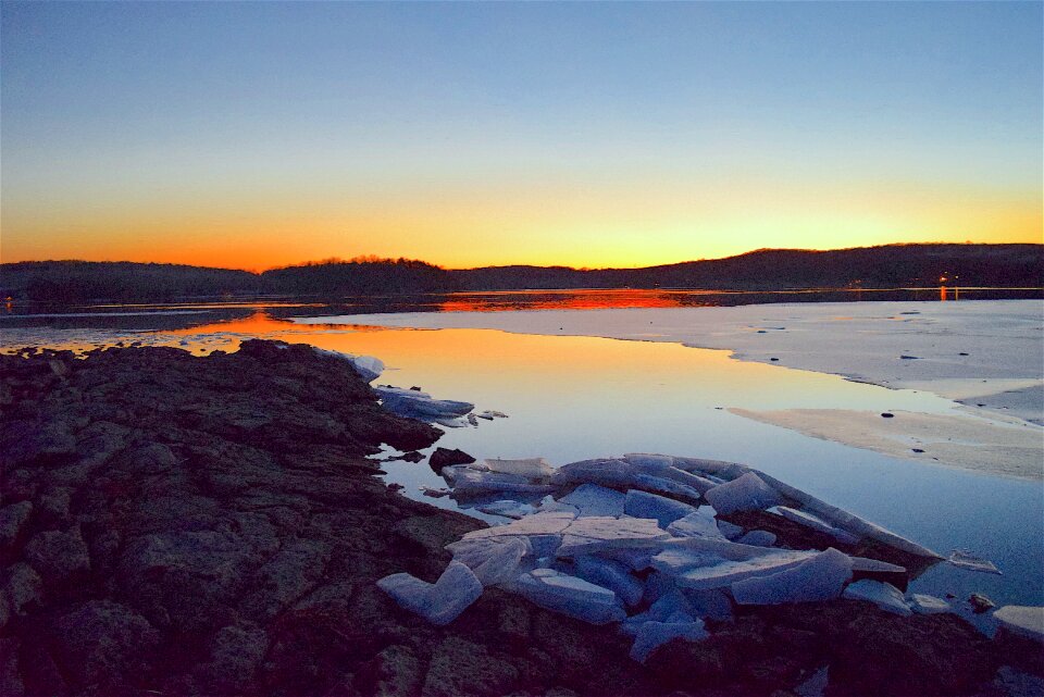 Ice water nature