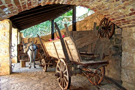 Rural hof old