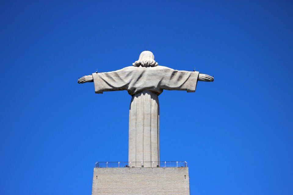 Lisbon statue monument jesus
