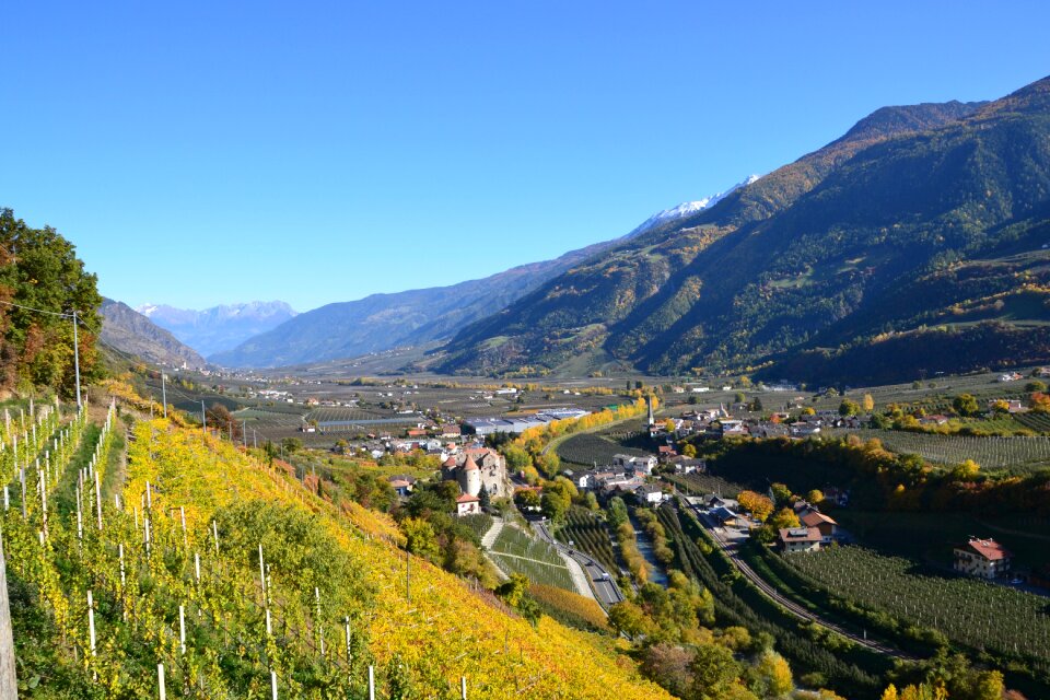 Mountain south tyrol hike
