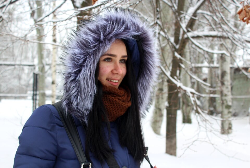 Cold snow beautiful