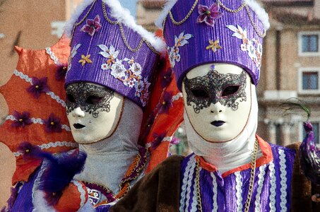 Masks carnival venice
