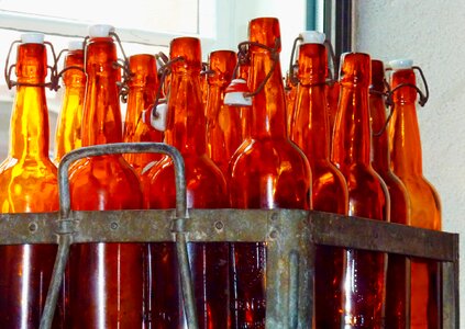 Bottle glass bottle bottleneck