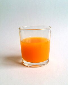 Breakfast orange juice vitamins photo