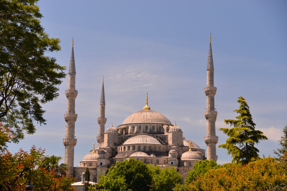 Blue mosque istanbul good weather