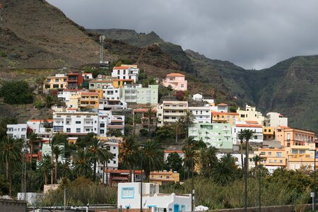 Village mountainside spain