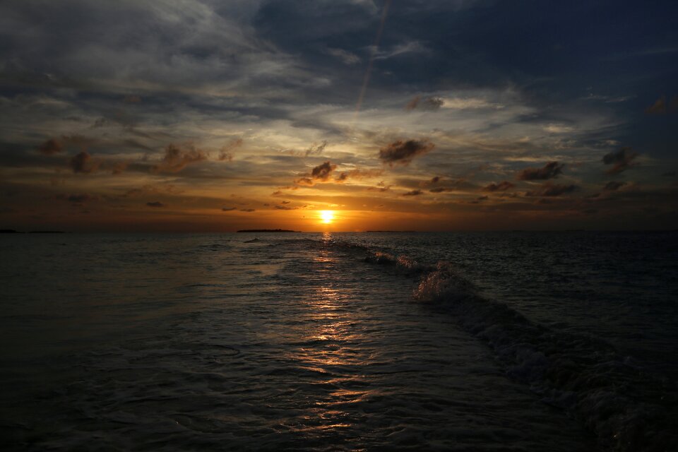 Abendstimmung clouds farbenpracht