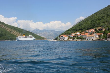 Water summer landscape