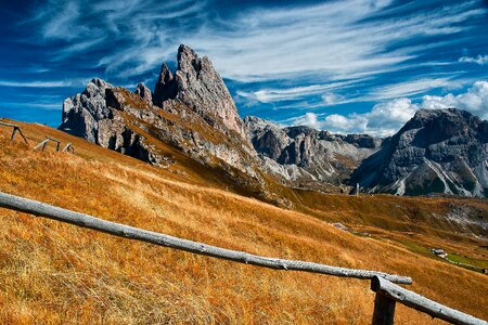 Nature landscape blue photo