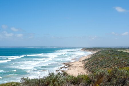 Coastline sea victoria photo